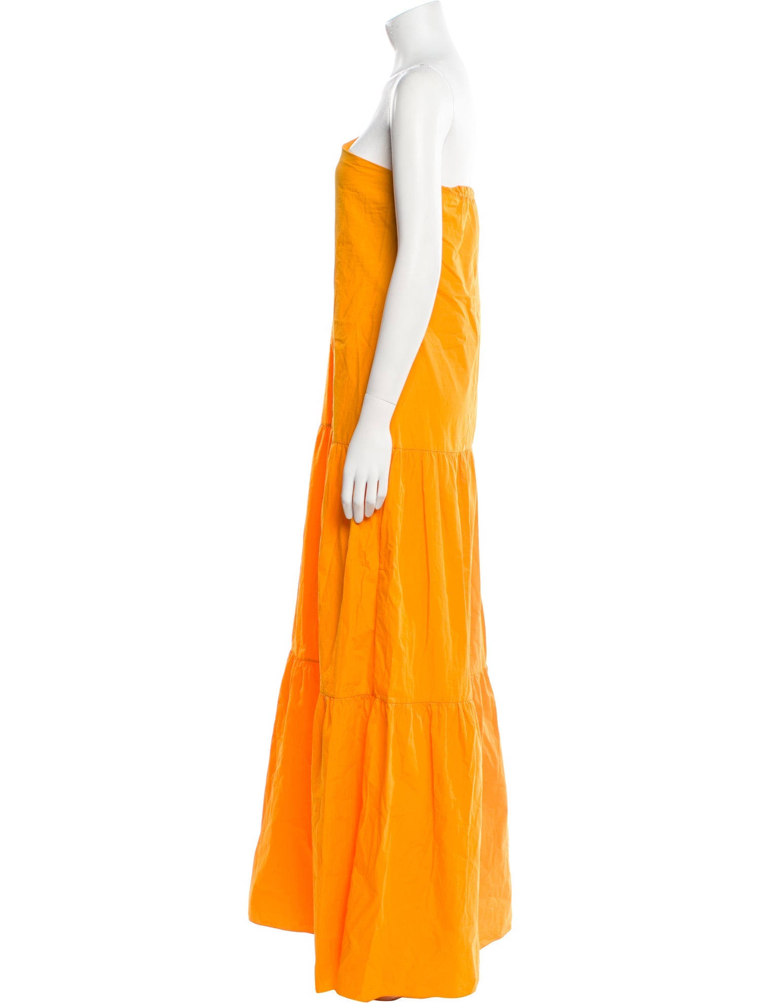 Johanna Ortiz One-Shoulder Long Dress w/ Tags