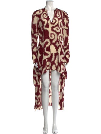 Johanna Ortiz Silk Long Dress