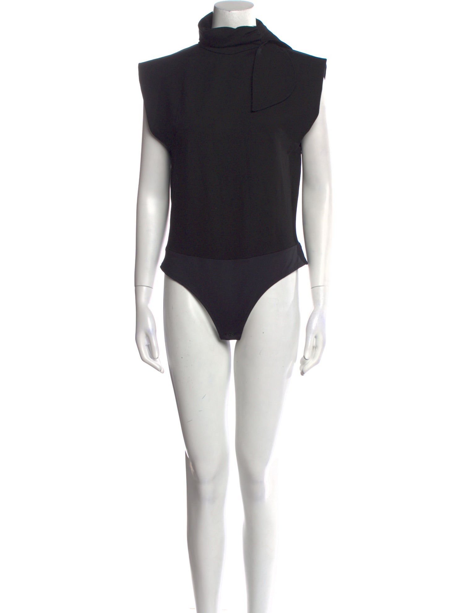 Johanna Ortiz Turtleneck Sleeveless Bodysuit