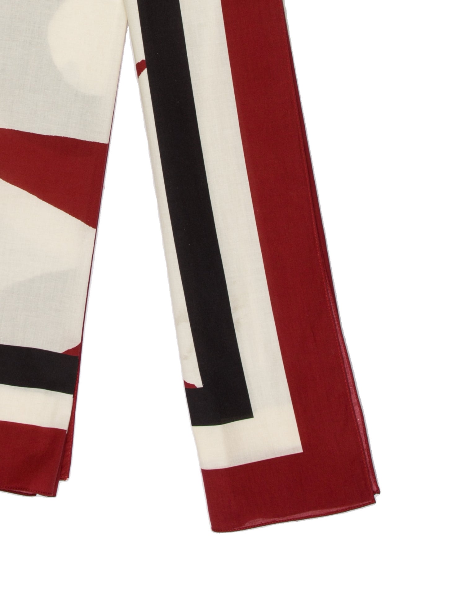 Johanna Ortiz Silk Striped Scarf