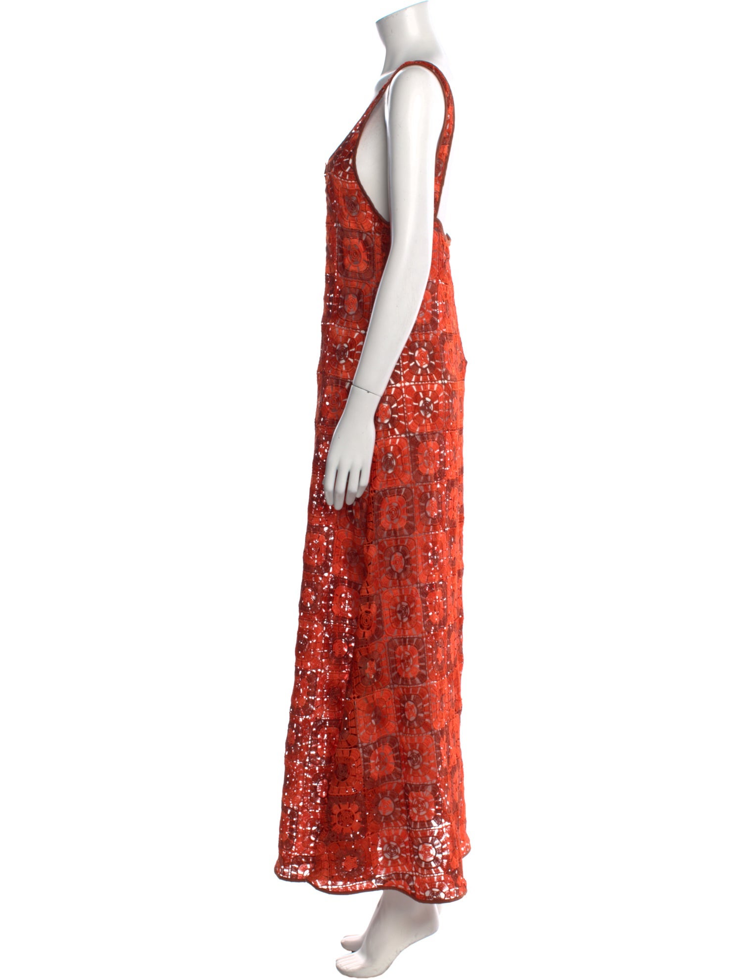 Johanna Ortiz Floral Print Long Dress