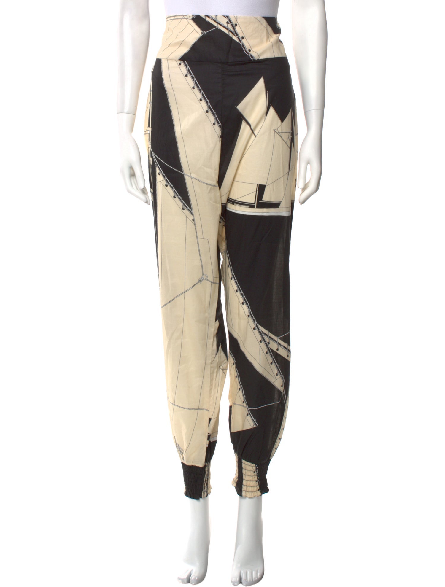 Johanna Ortiz Printed Skinny Leg Pants w/ Tags