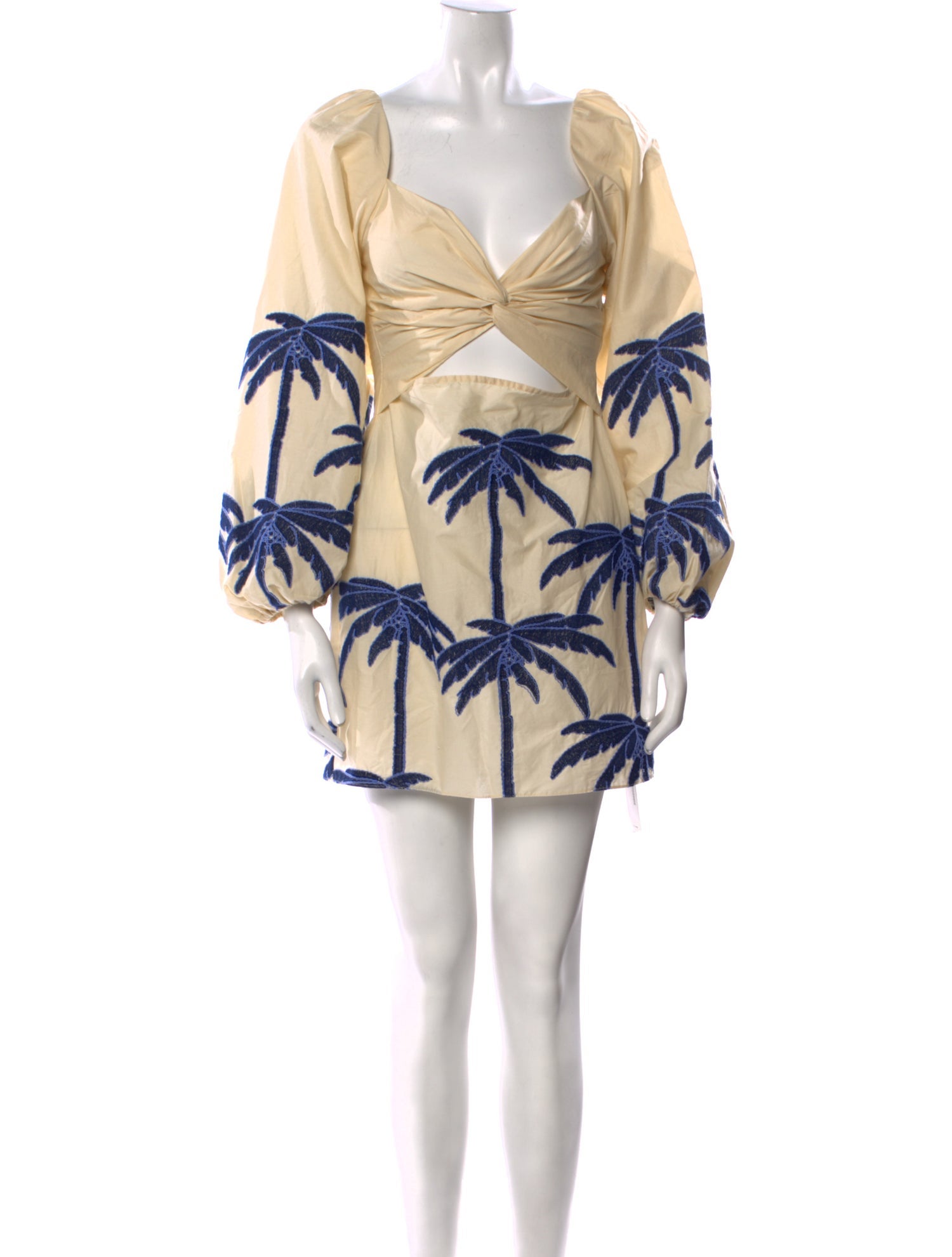 Johanna Ortiz Printed Mini Dress w/ Tags