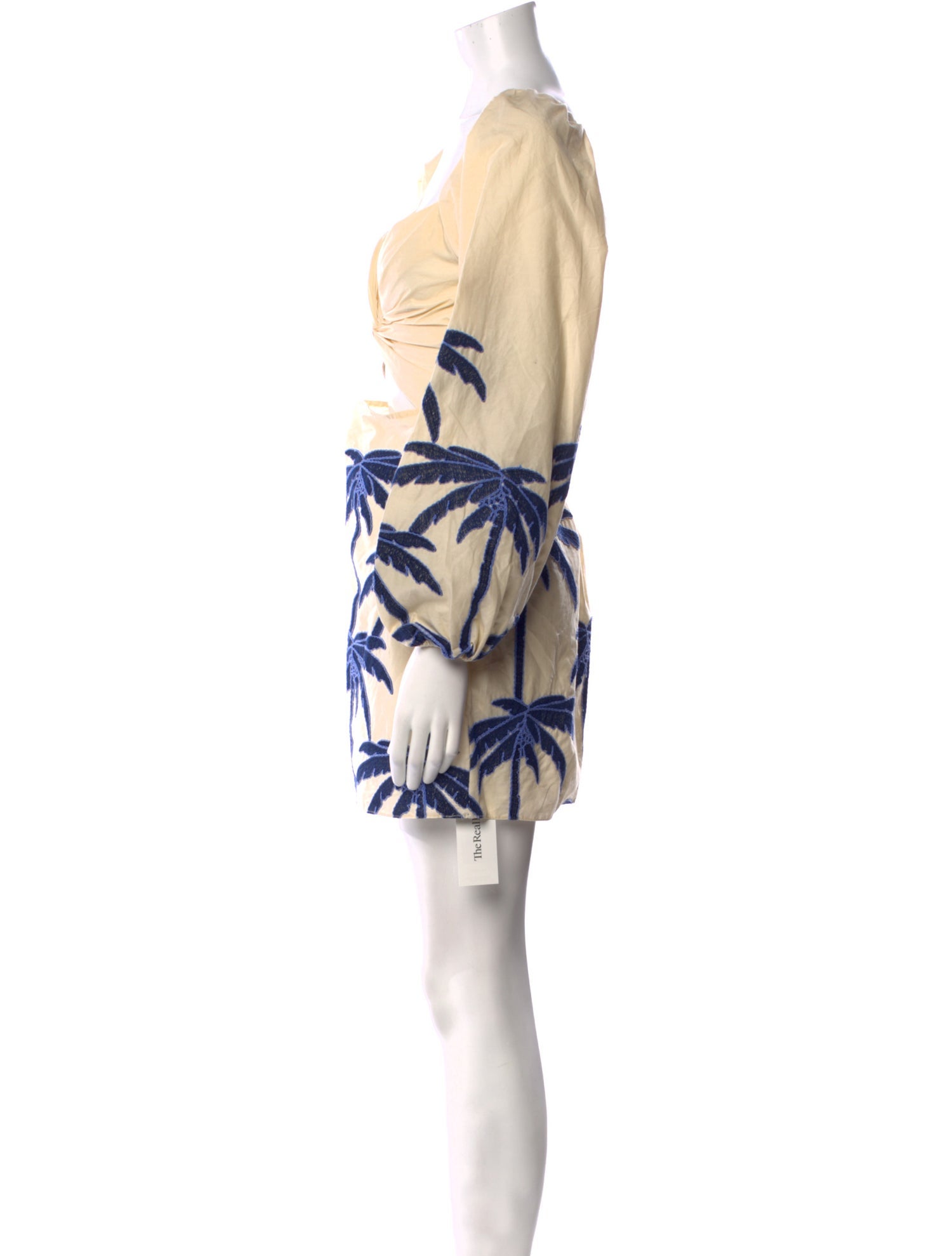 Johanna Ortiz Printed Mini Dress w/ Tags