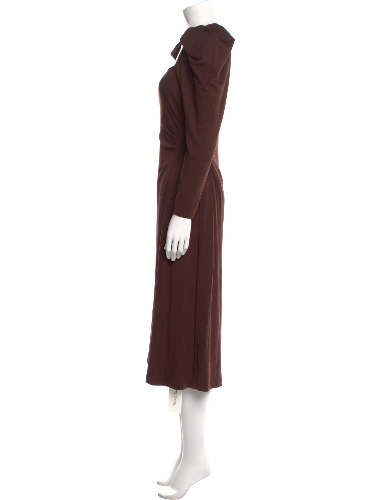 Johanna Ortiz Square Neckline Long Dress