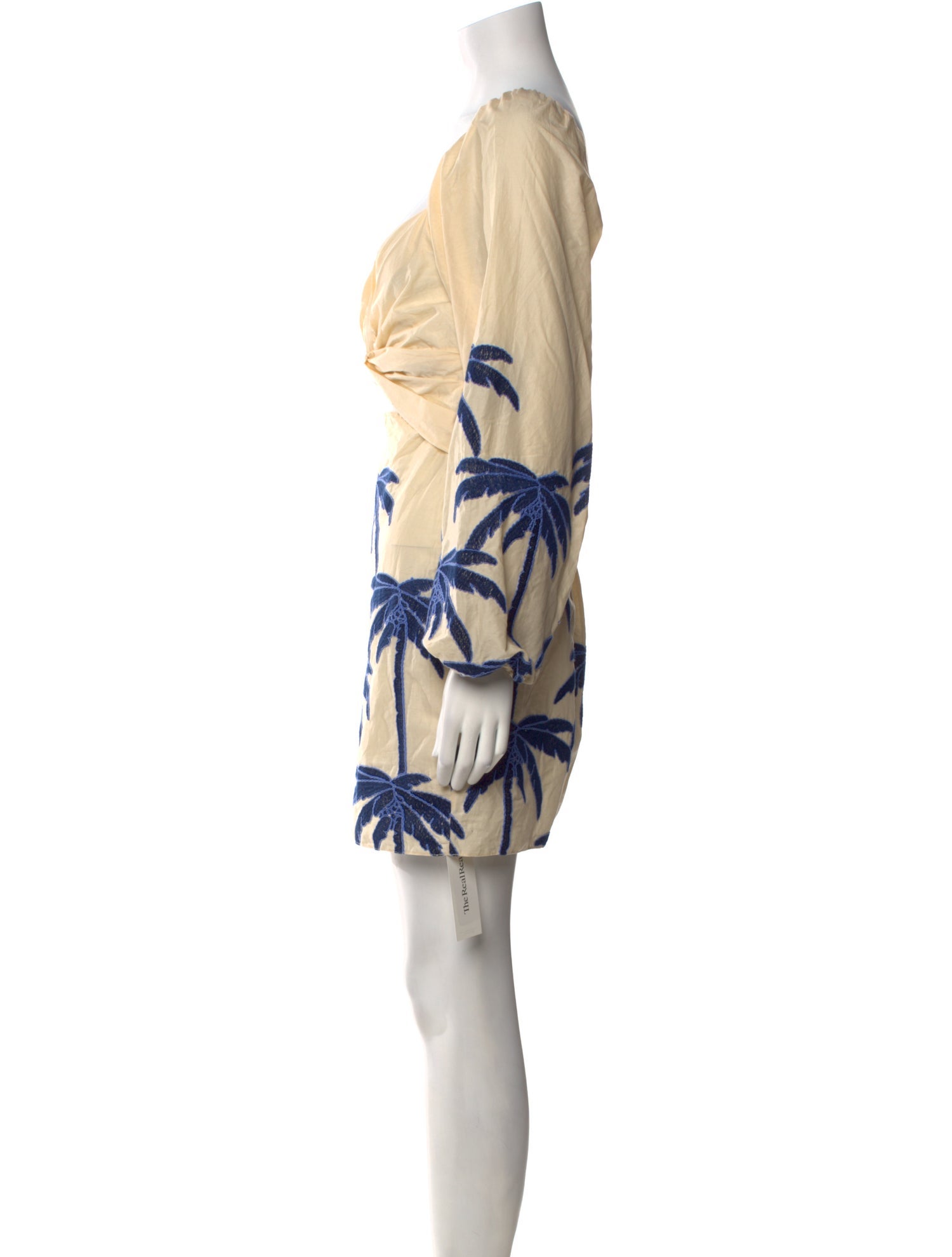 Johanna Ortiz Printed Mini Dress