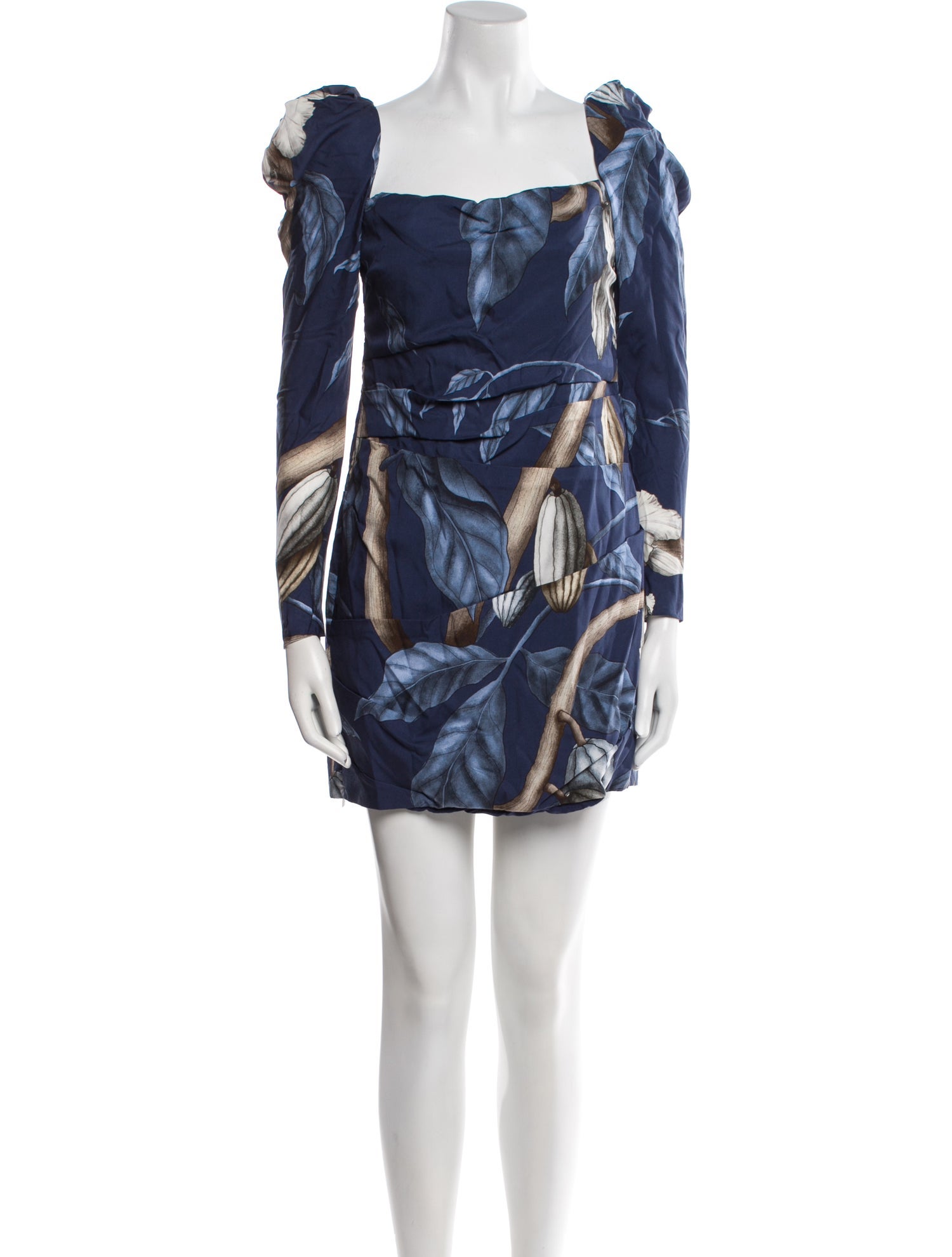 Johanna Ortiz Printed Mini Dress