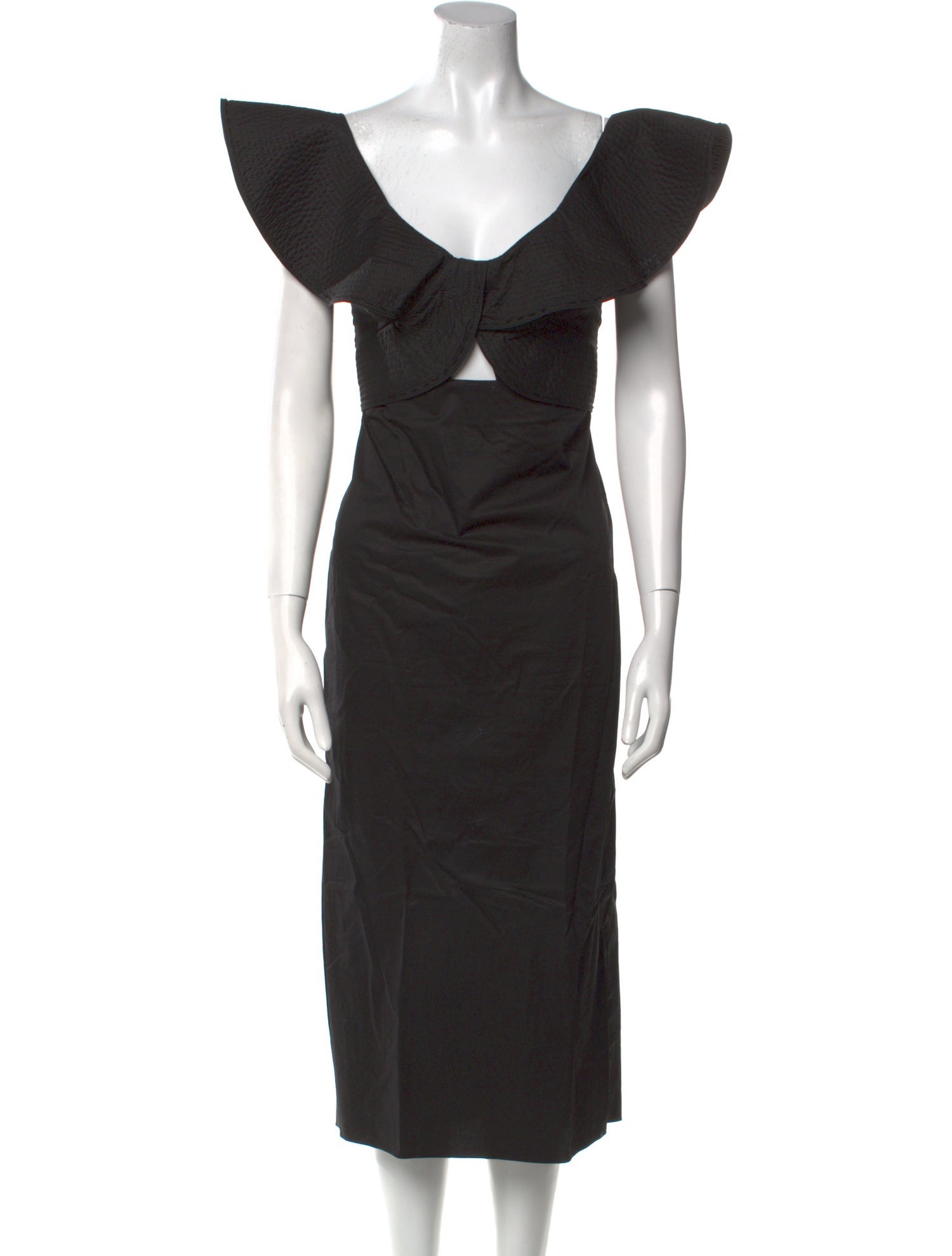 Johanna Ortiz V-Neck Long Dress