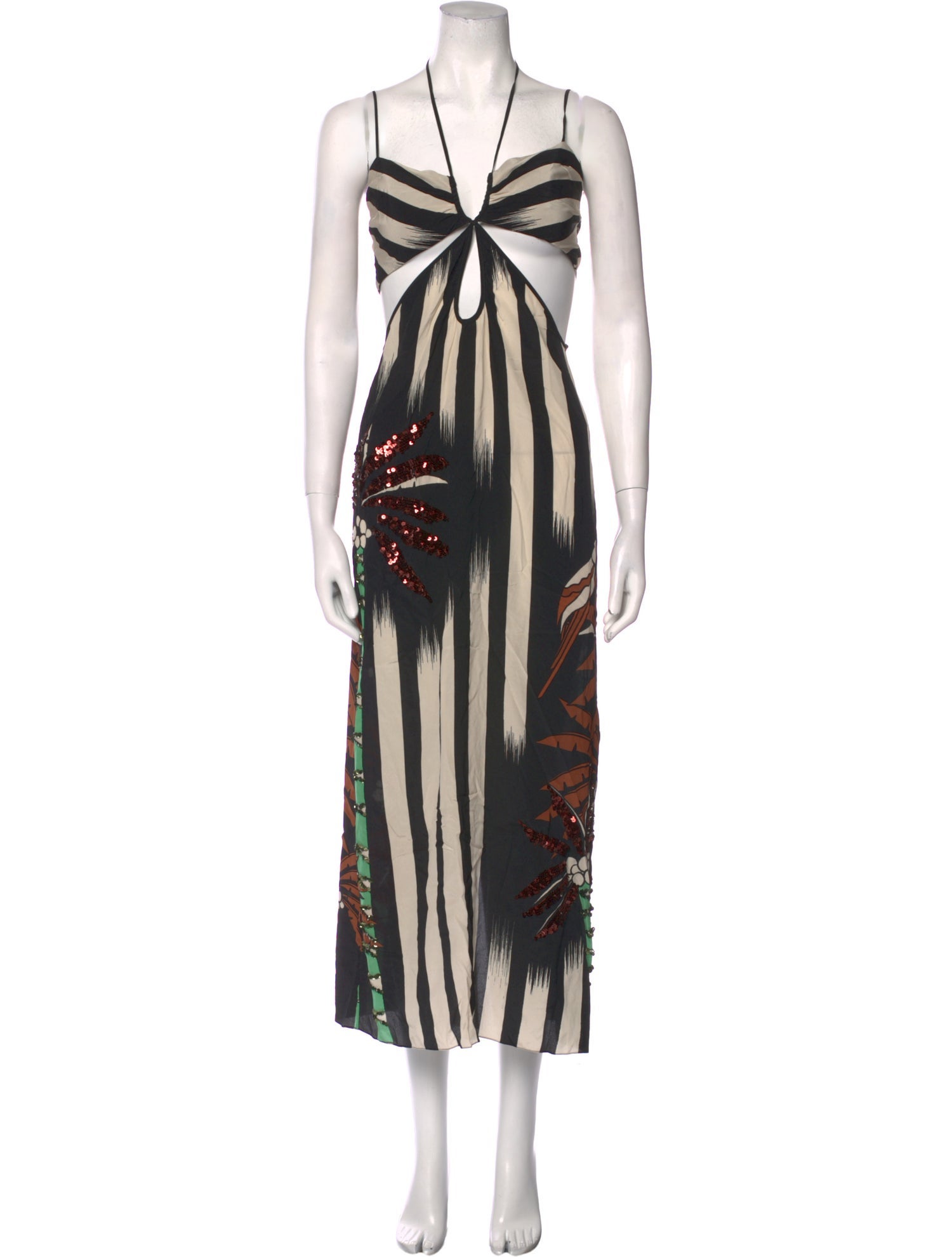 Johanna Ortiz Silk Long Dress