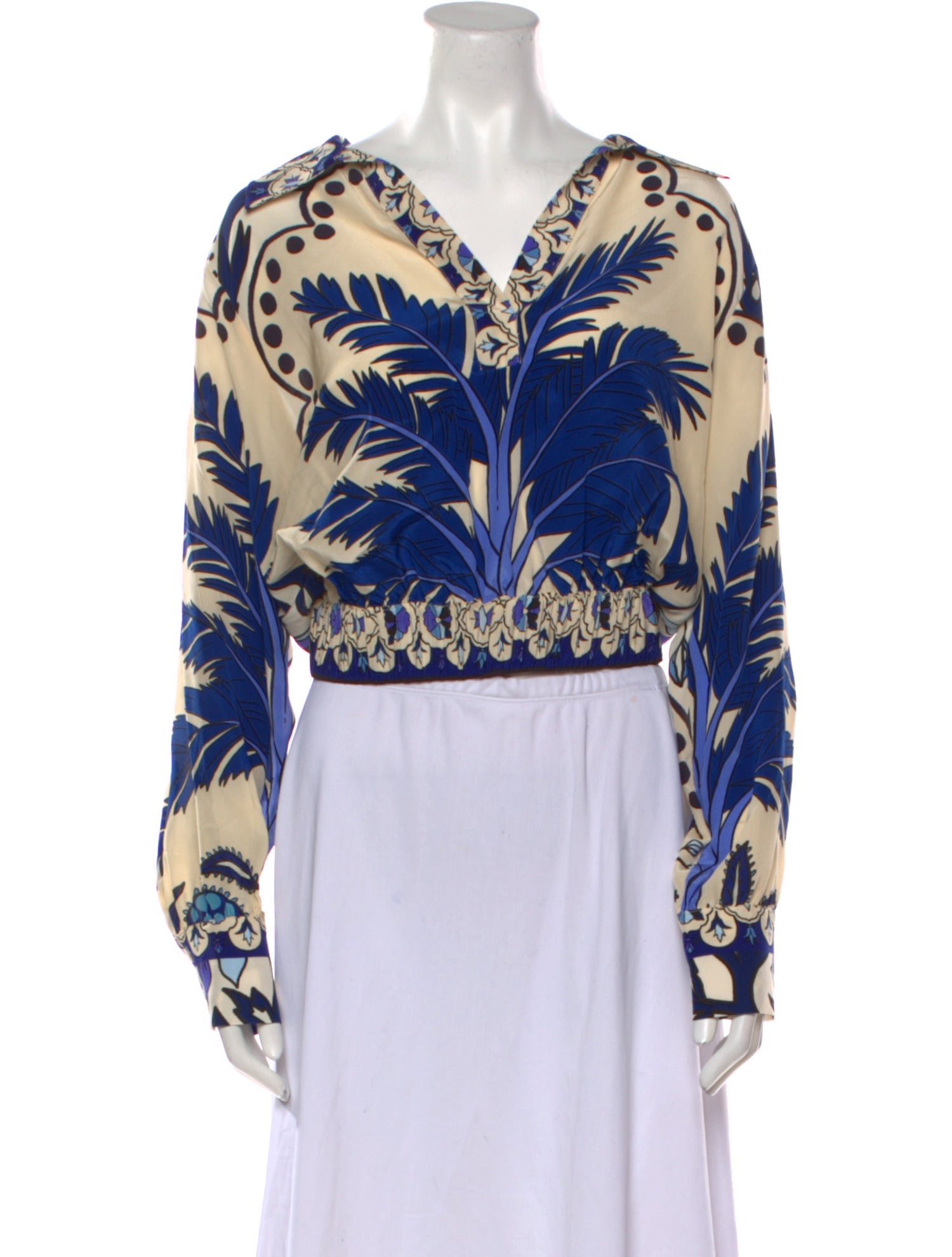 Johanna Ortiz 2022 Silk Polo w/ Tags