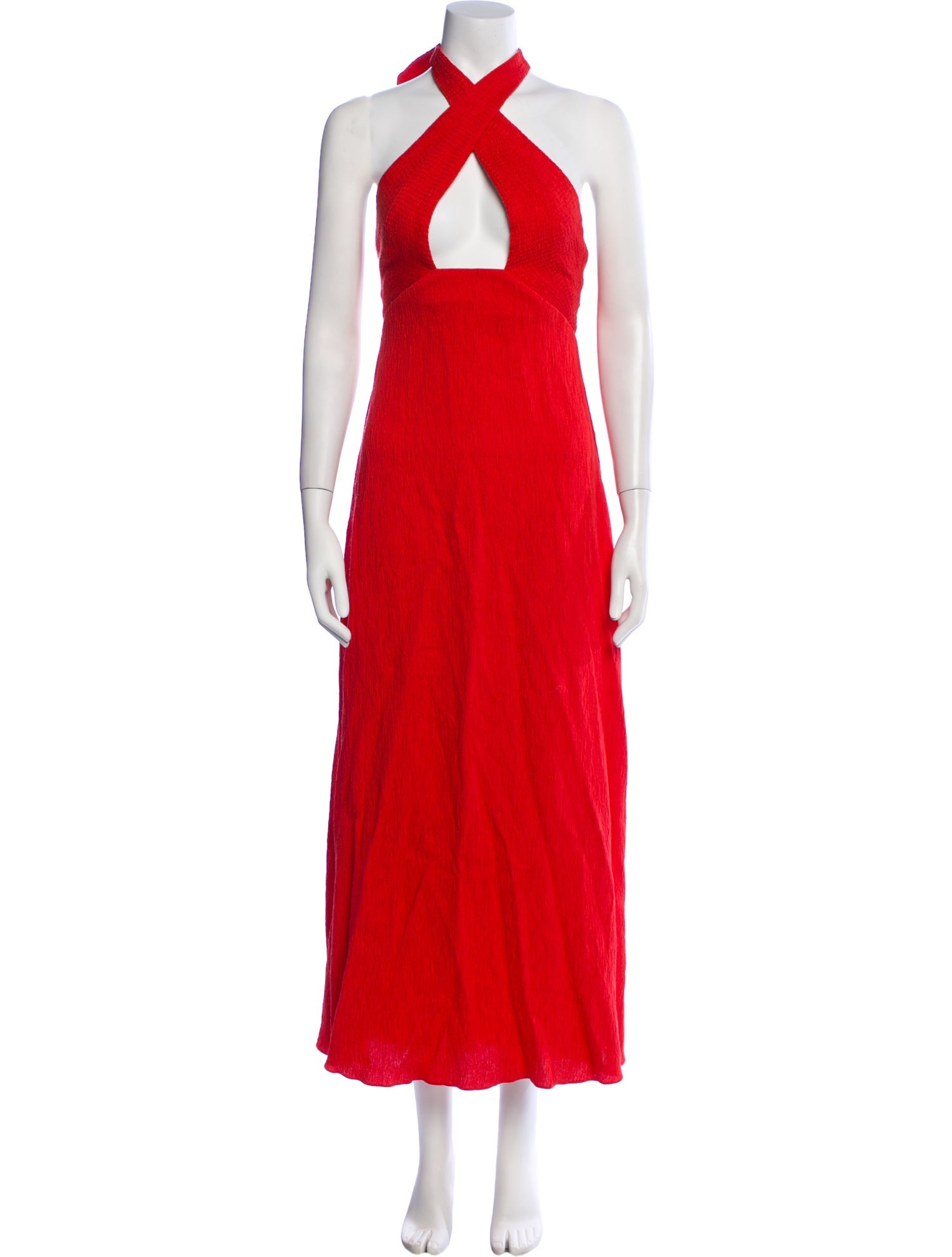 Johanna Ortiz Halterneck Long Dress