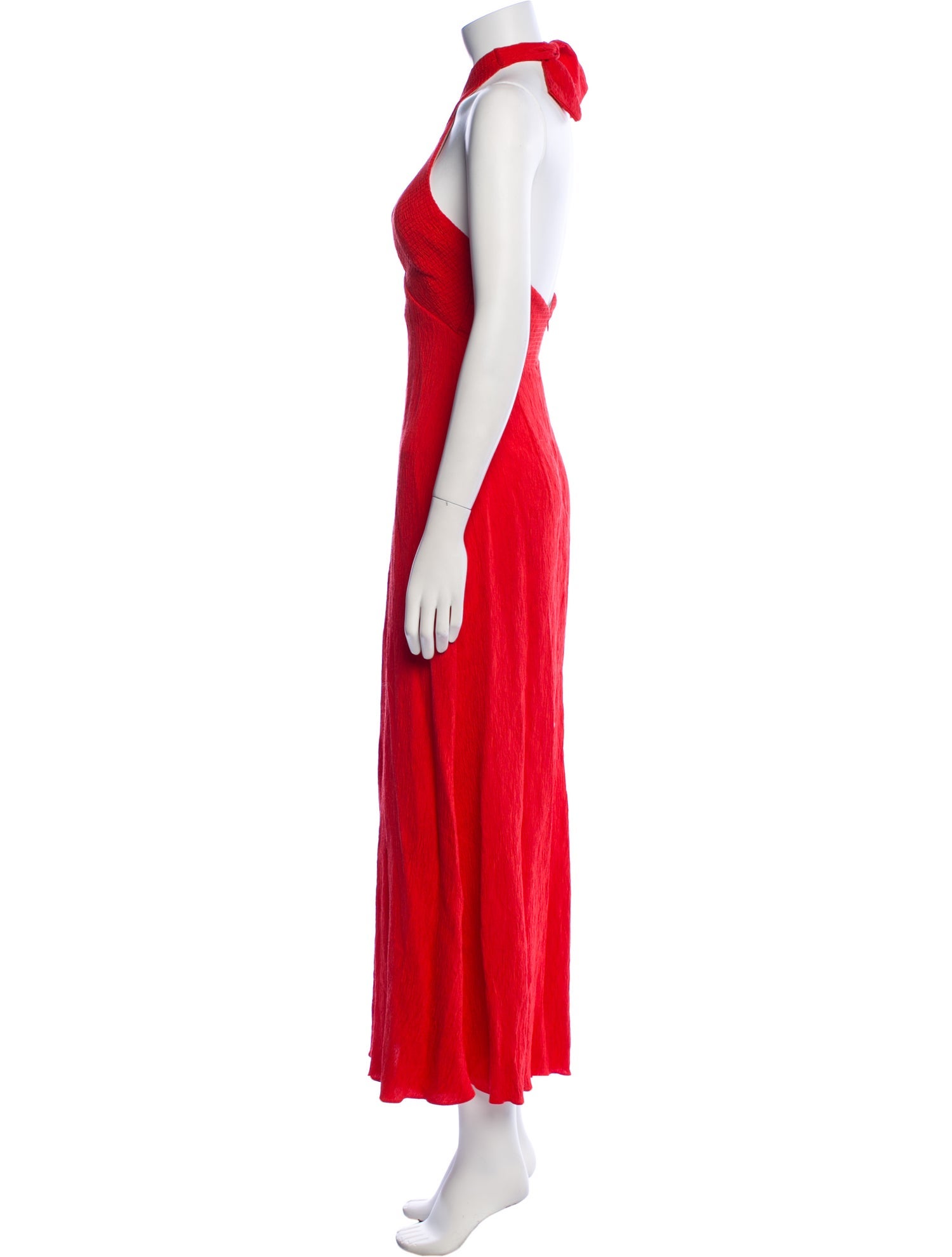 Johanna Ortiz Halterneck Long Dress
