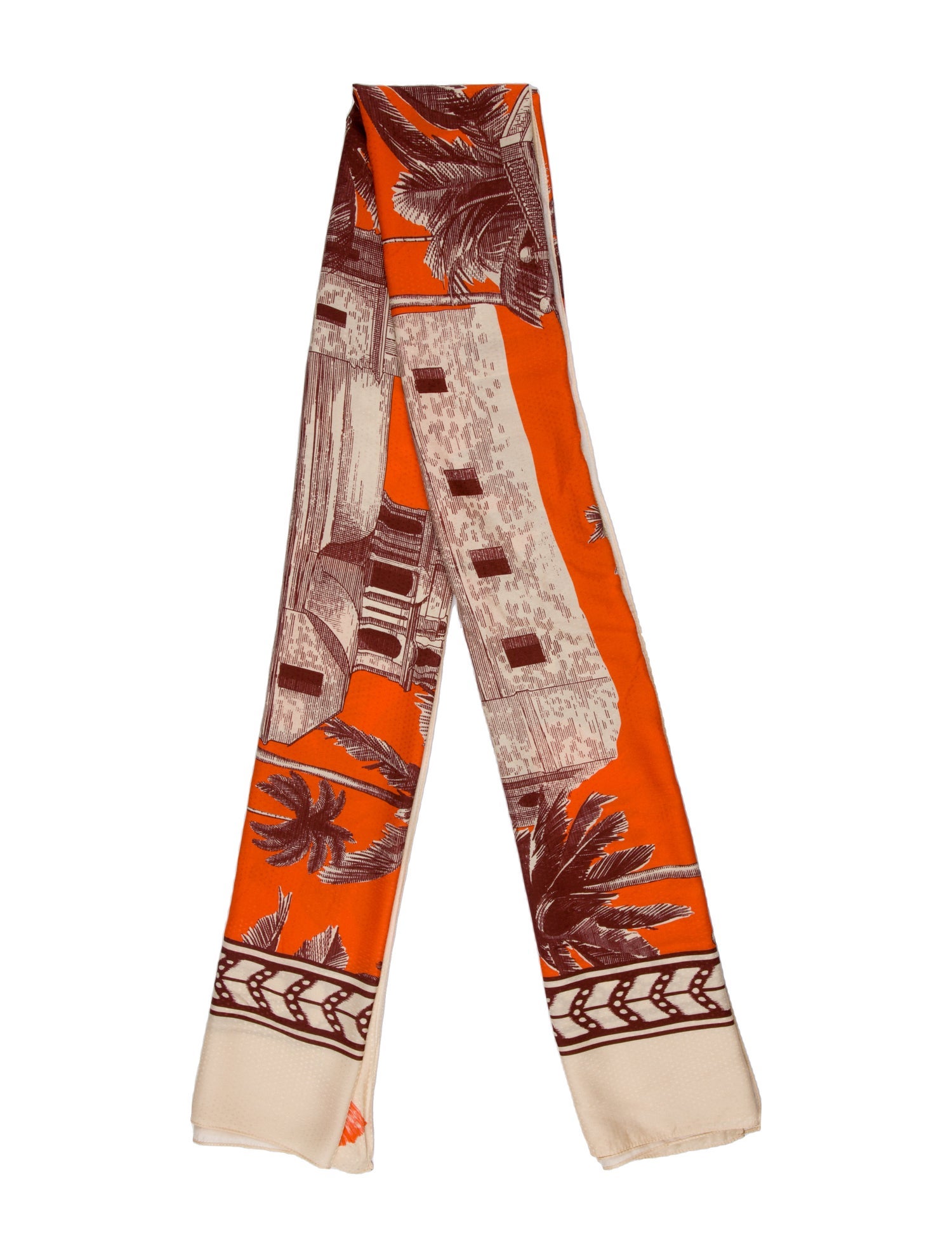 Johanna Ortiz Silk Printed Scarf