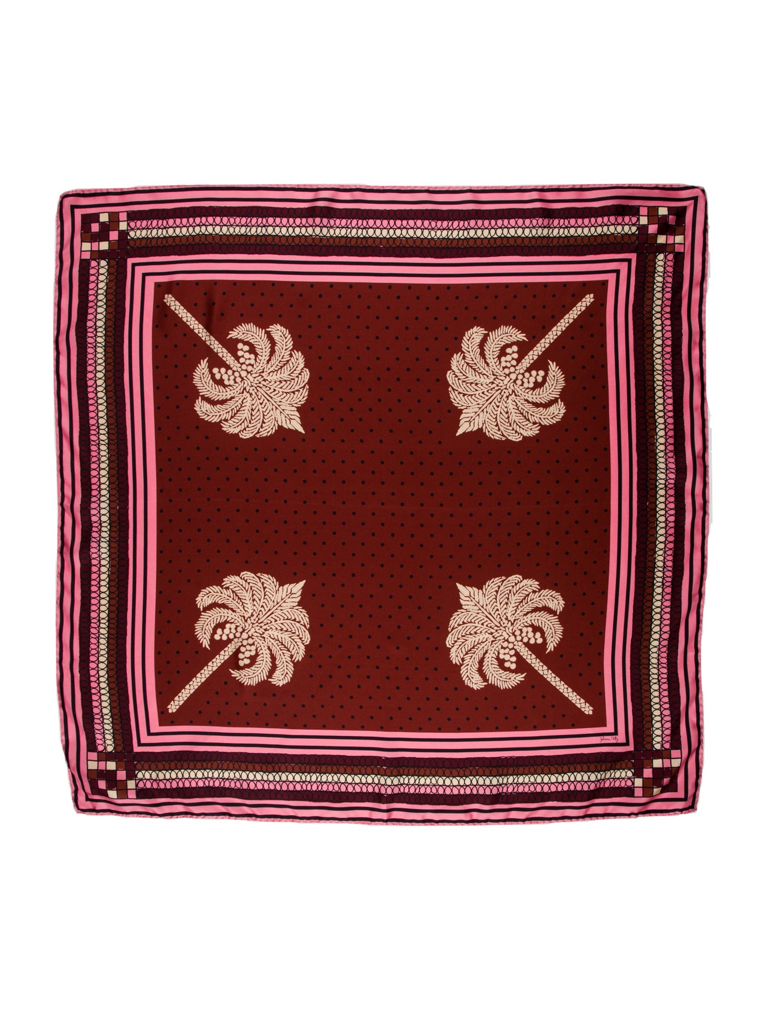 Johanna Ortiz Silk Printed Scarf