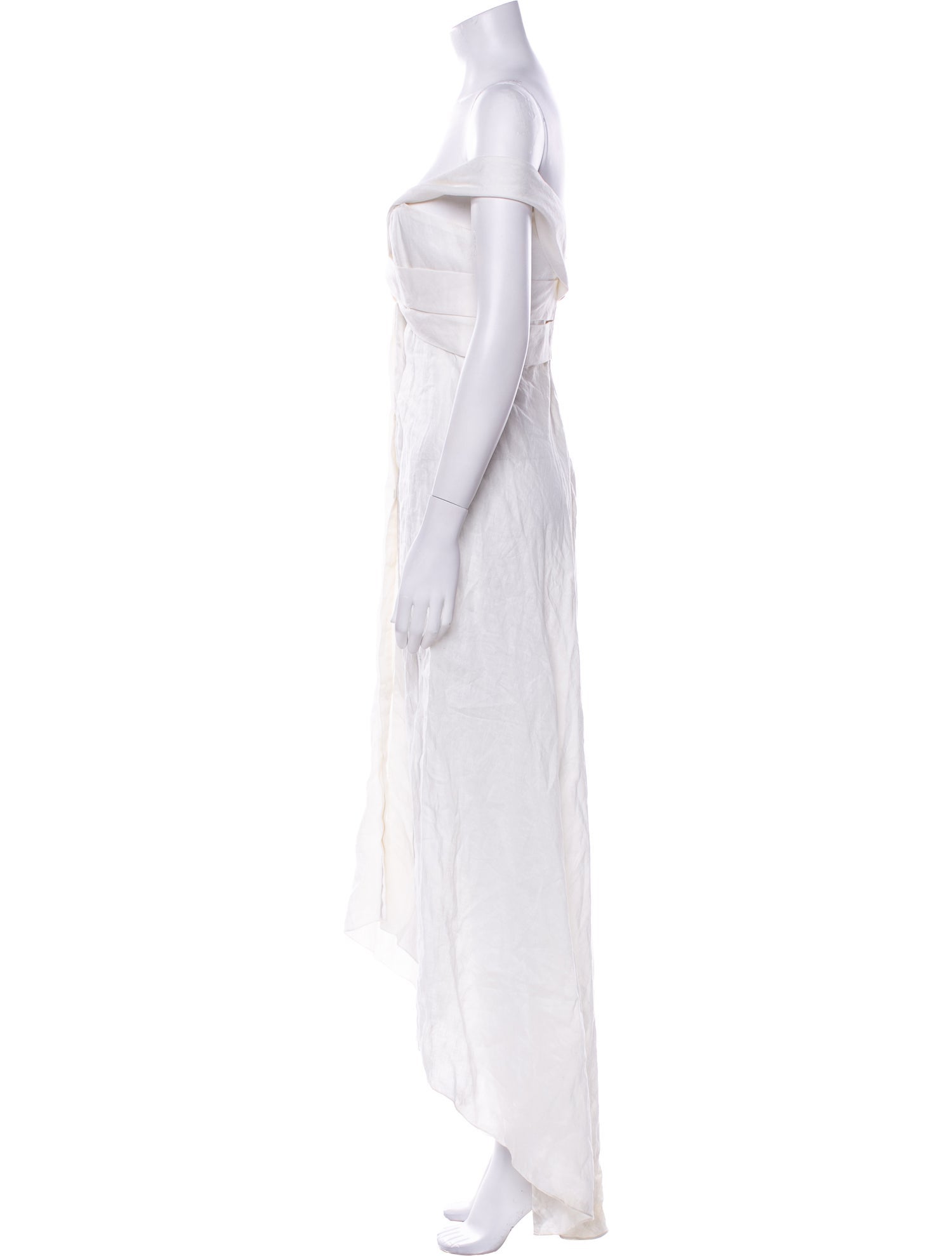 Johanna Ortiz Linen Long Dress