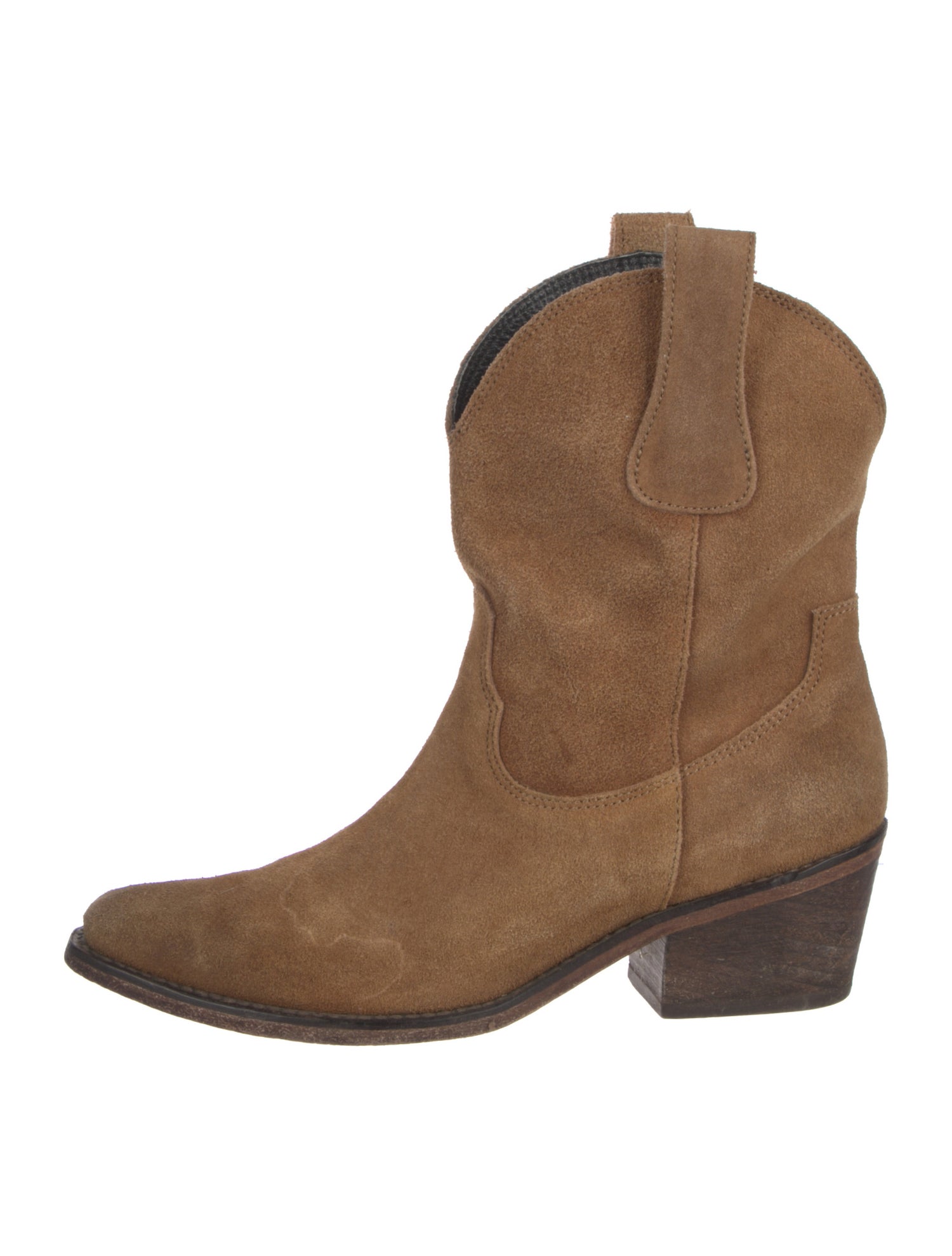 Johanna Ortiz Suede Western Boots