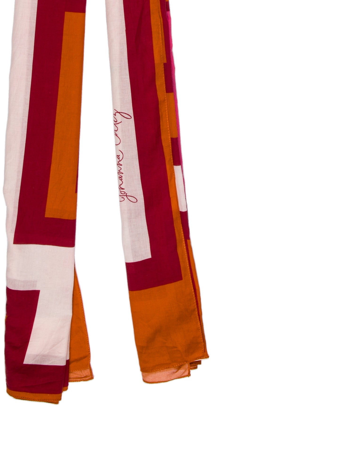 Johanna Ortiz Colorblock Pattern Scarf
