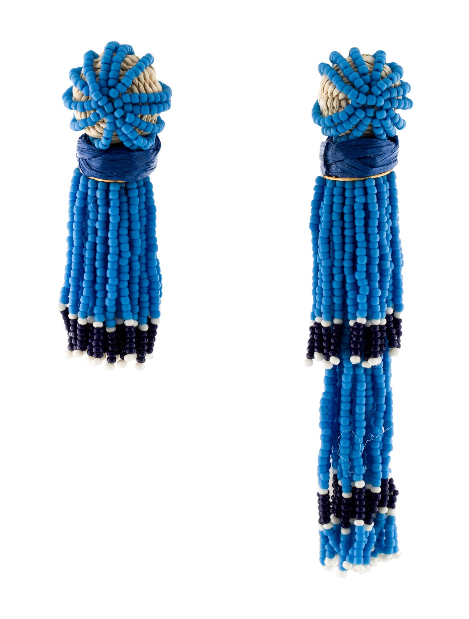 Johanna Ortiz Eternal Dance Beaded Earclip Drop Earrings