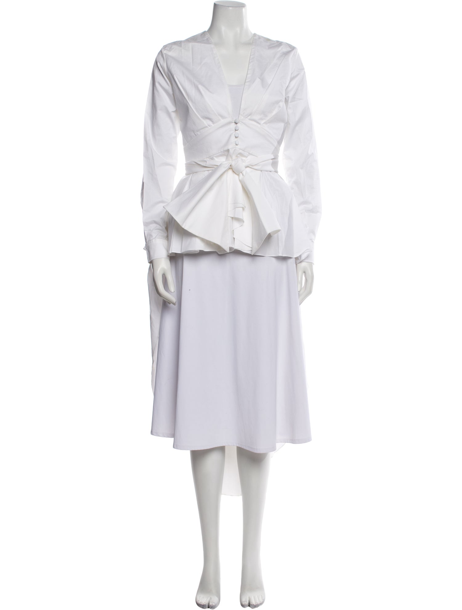 Johanna Ortiz V-Neck Long Sleeve Tunic