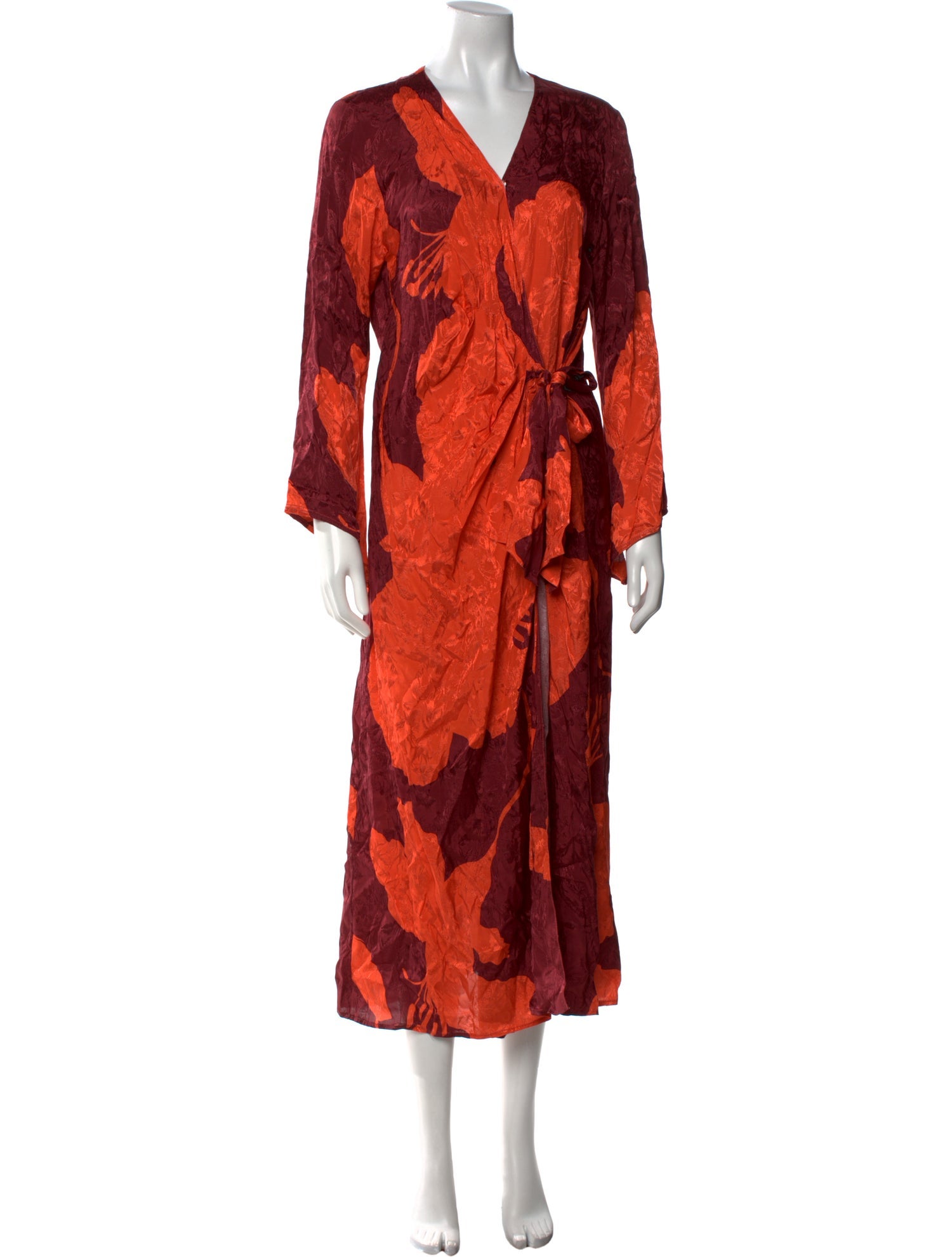 Johanna Ortiz Floral Print Long Dress