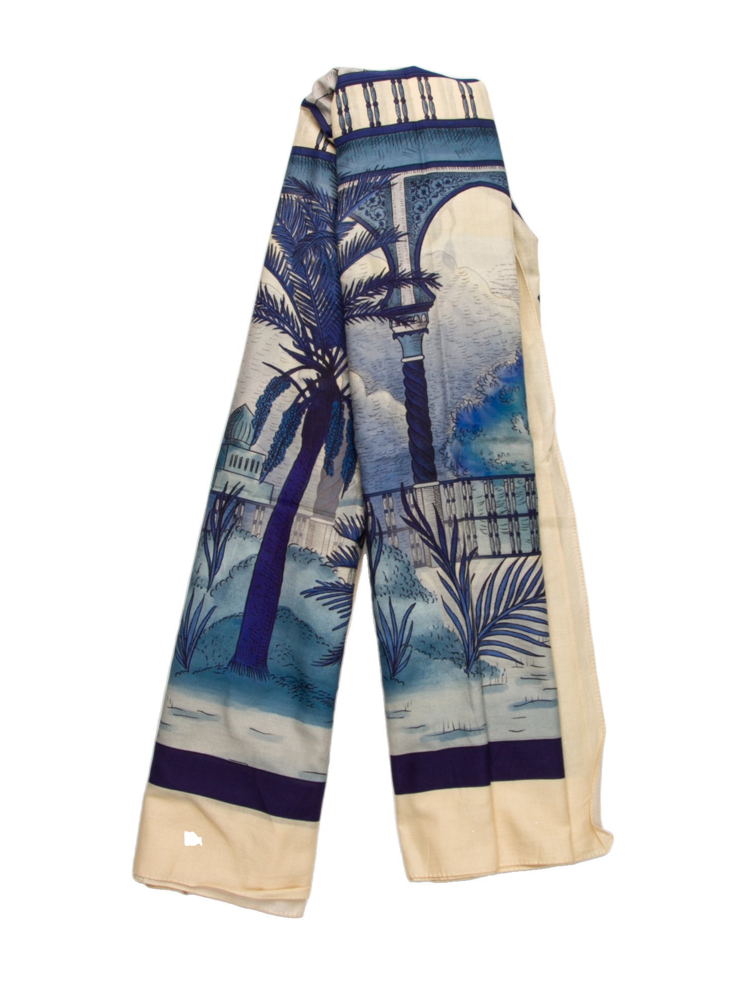 Johanna Ortiz Striped Scarf w/ Tags