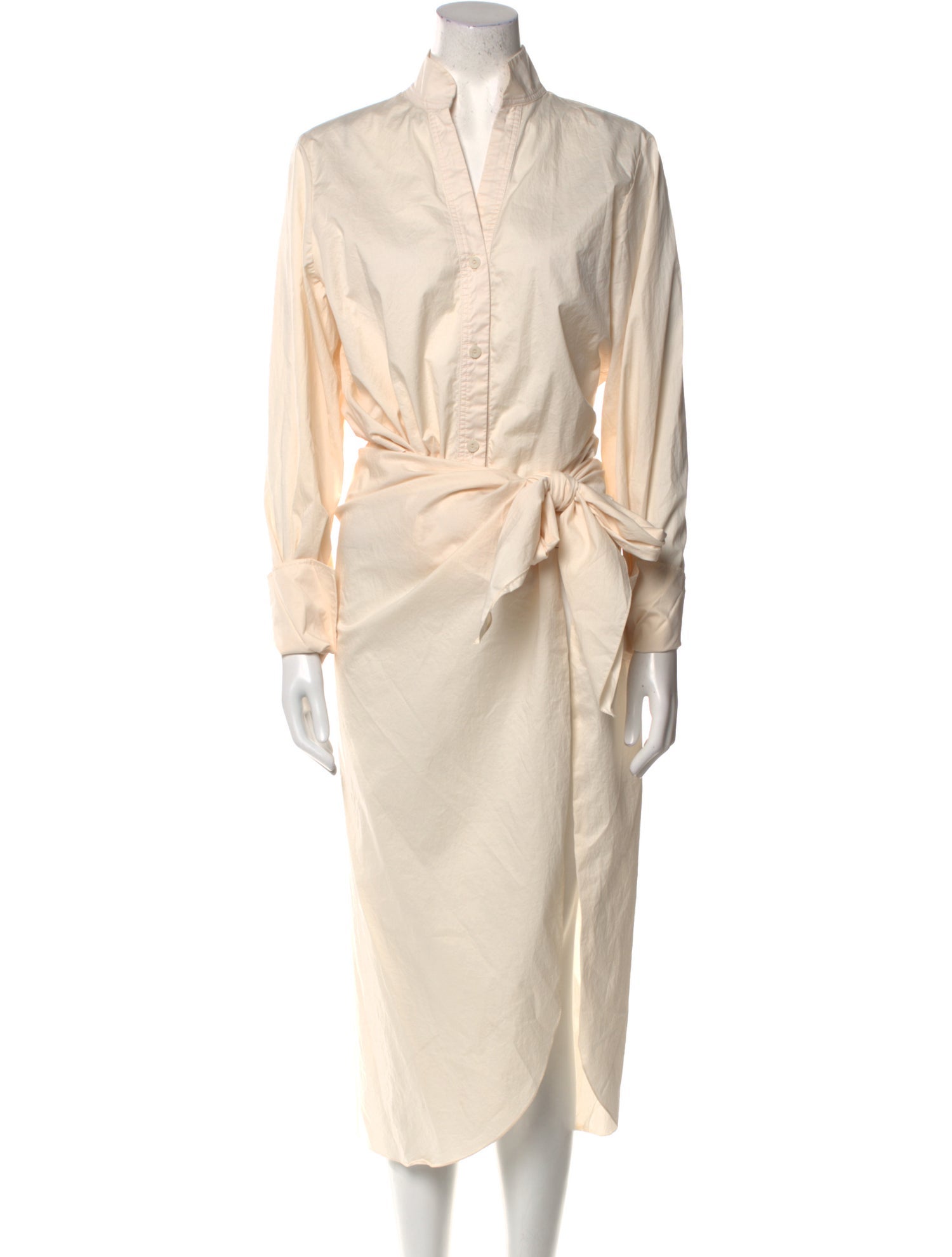 Johanna Ortiz V-Neck Long Dress