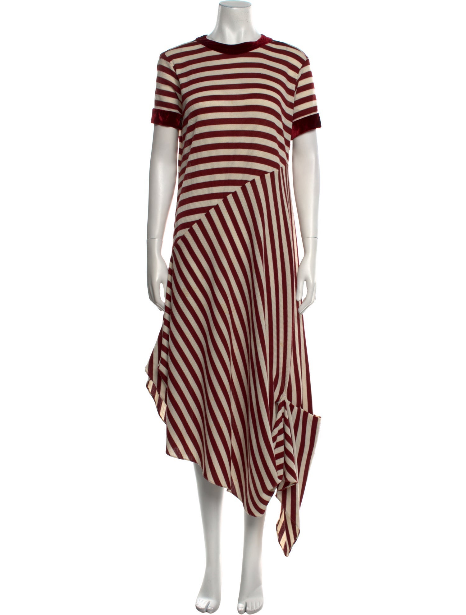 Johanna Ortiz Striped Long Dress