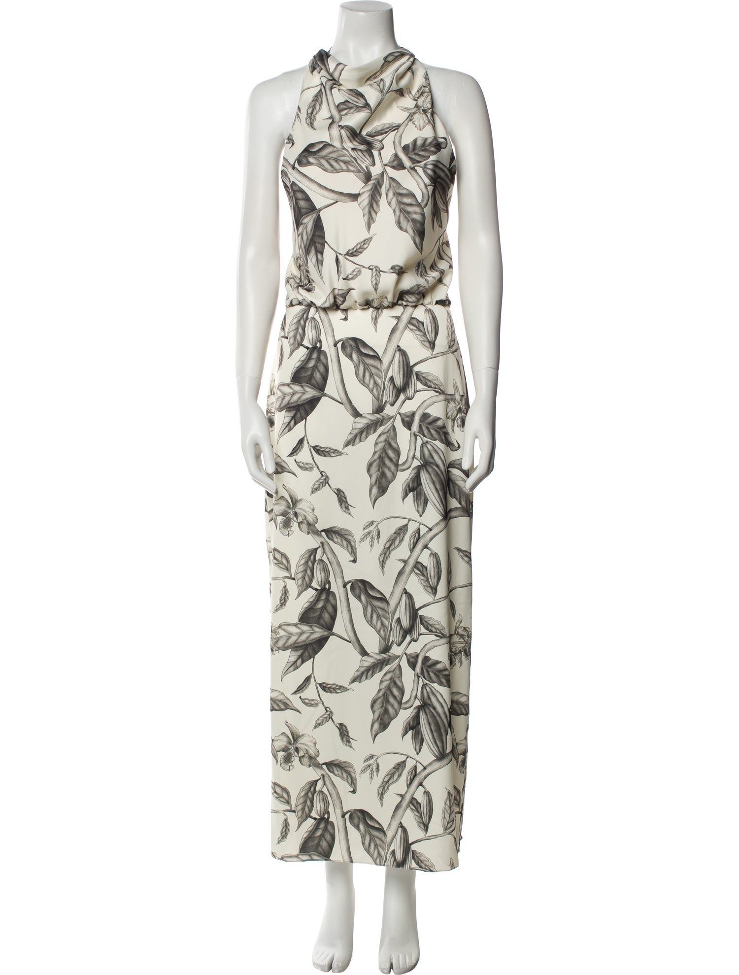 Johanna Ortiz Printed Long Dress