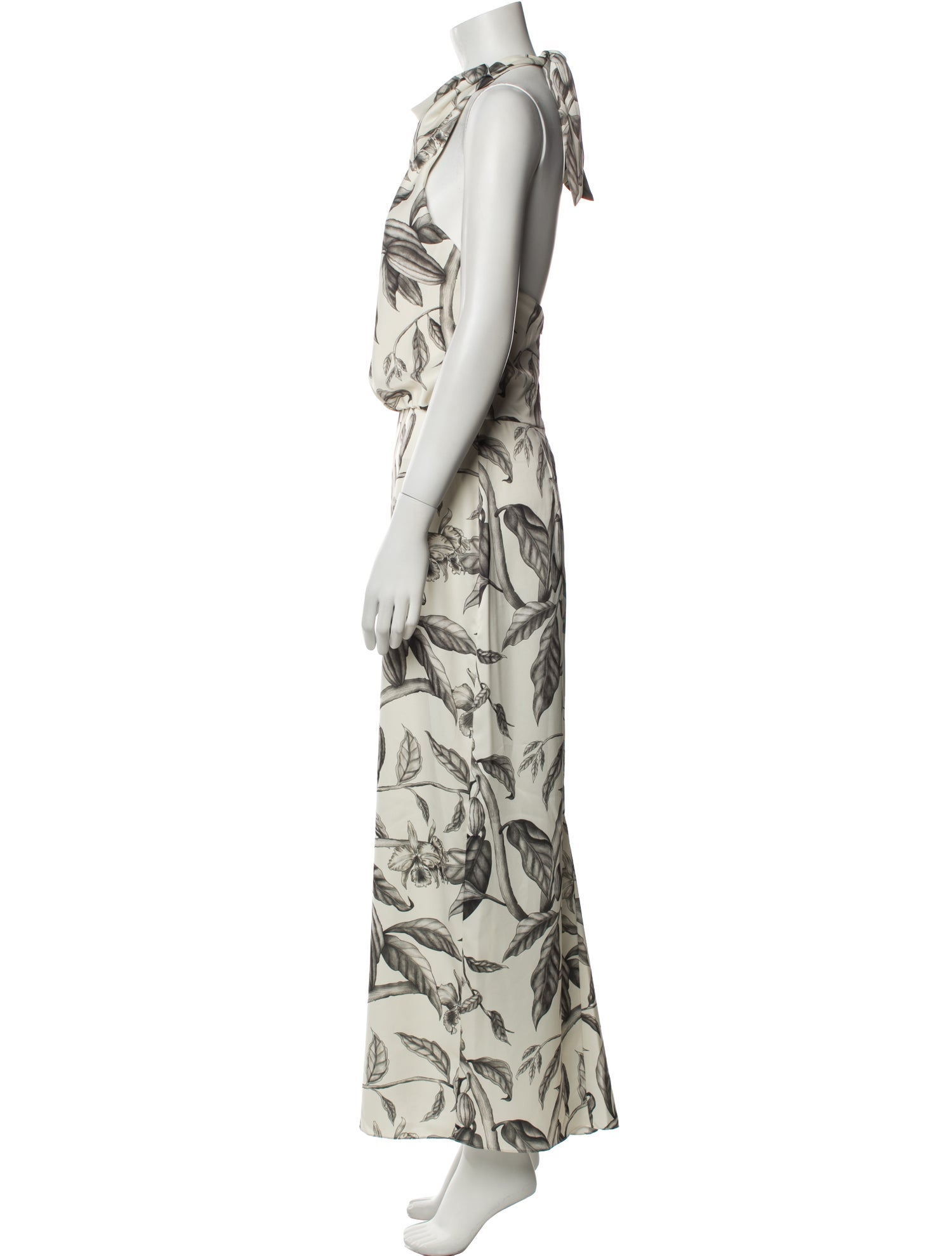 Johanna Ortiz Printed Long Dress