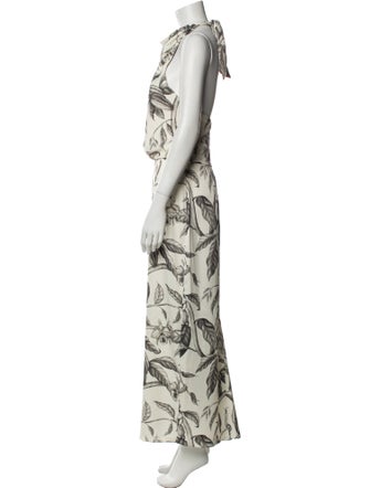 Johanna Ortiz Printed Long Dress