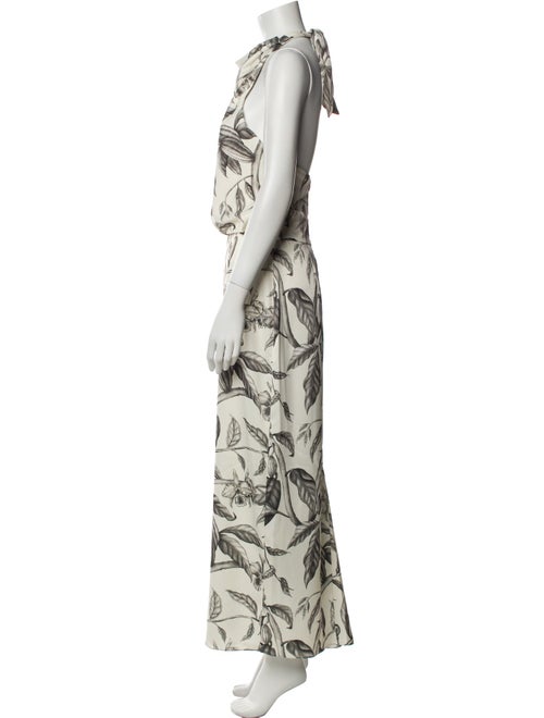 Johanna Ortiz Printed Long Dress