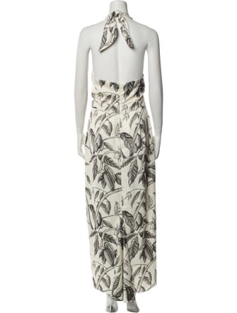 Johanna Ortiz Printed Long Dress