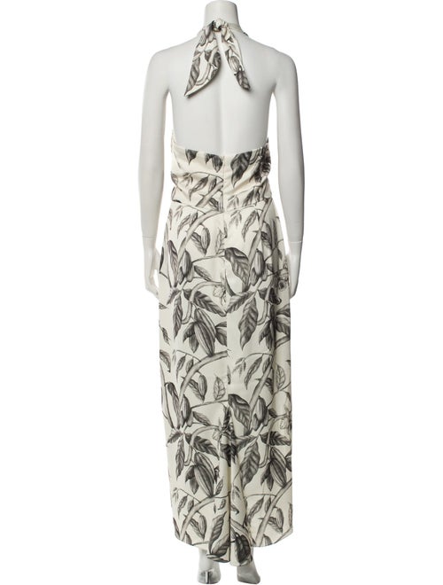 Johanna Ortiz Printed Long Dress