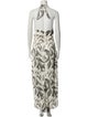Johanna Ortiz Printed Long Dress