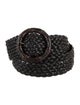 Johanna Ortiz Raffia Waist Belt