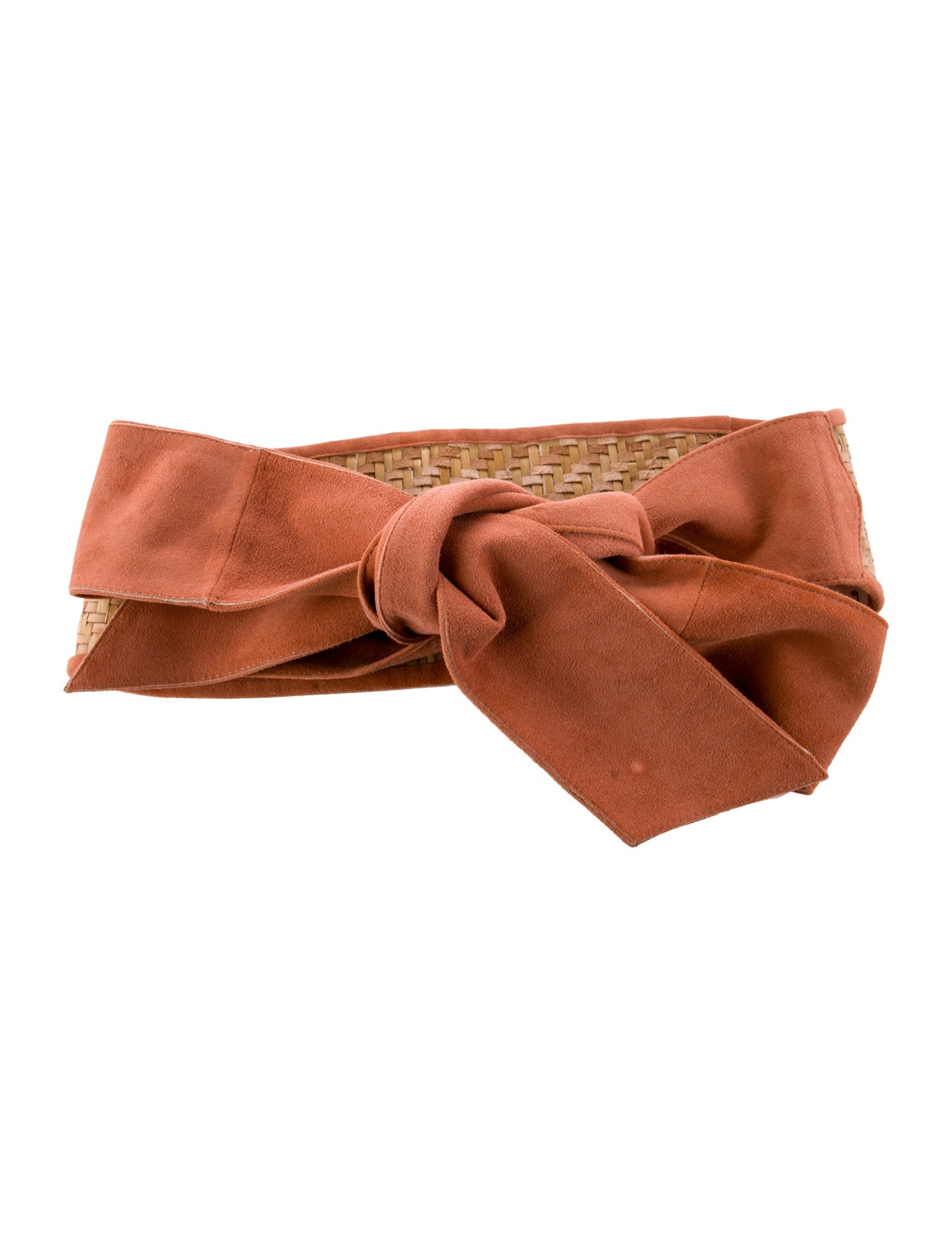 Johanna Ortiz Wide Suede Waist Belt