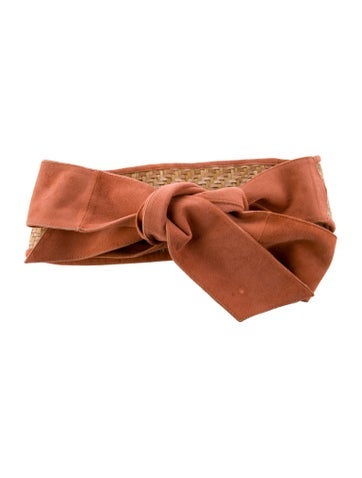 Johanna Ortiz Belts Wide Suede Waist Belt XS
