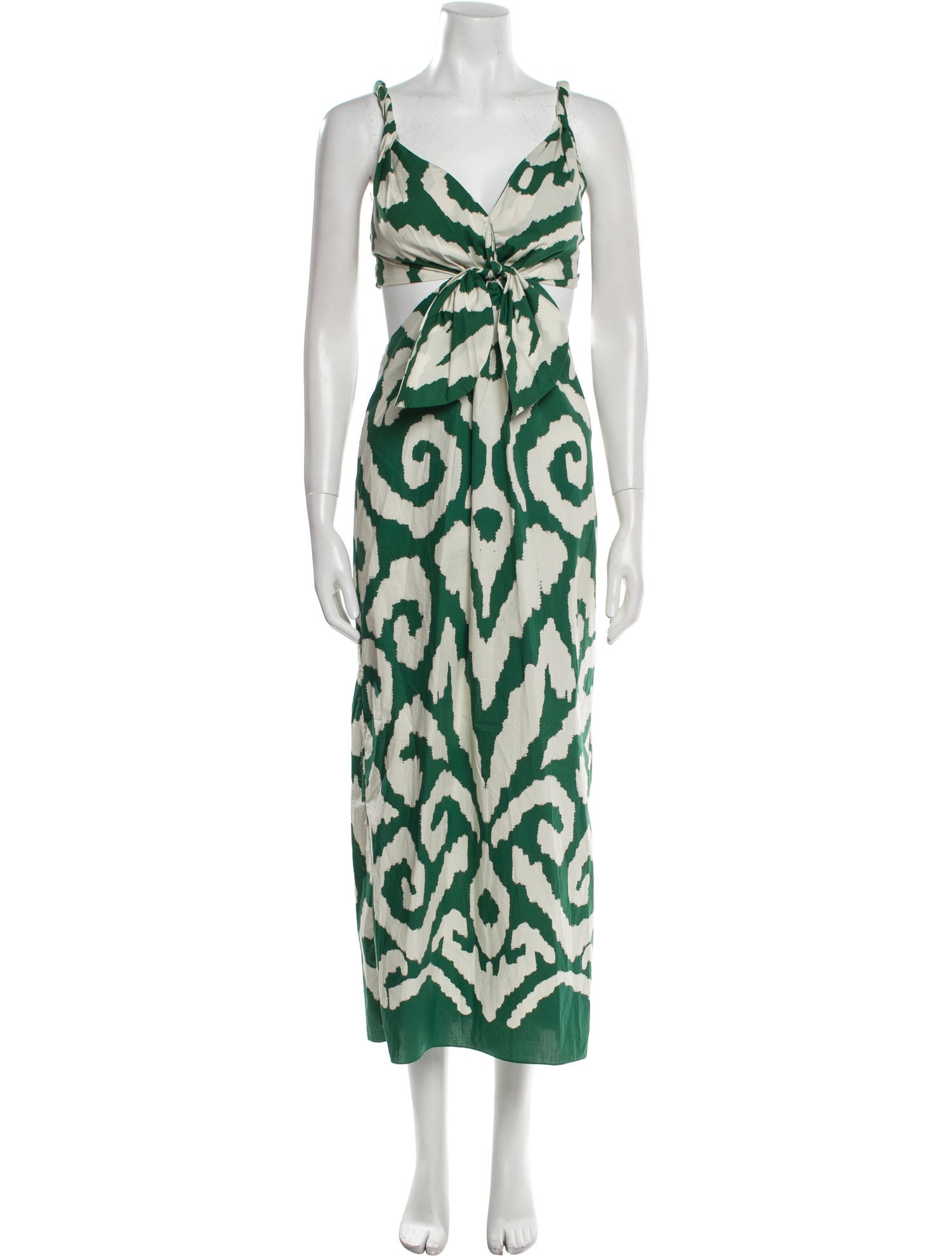 Johanna Ortiz Printed Long Dress