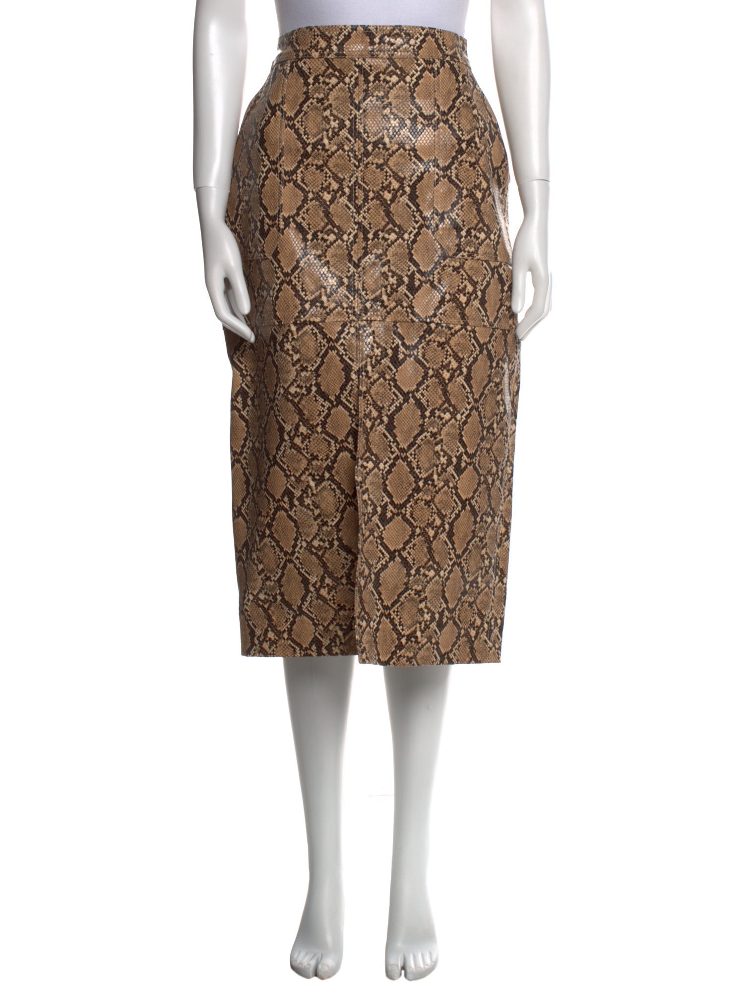 Johanna Ortiz Animal Print Midi Length Skirt w/ Tags