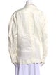 Johanna Ortiz Linen Long Sleeve Button-Up Top