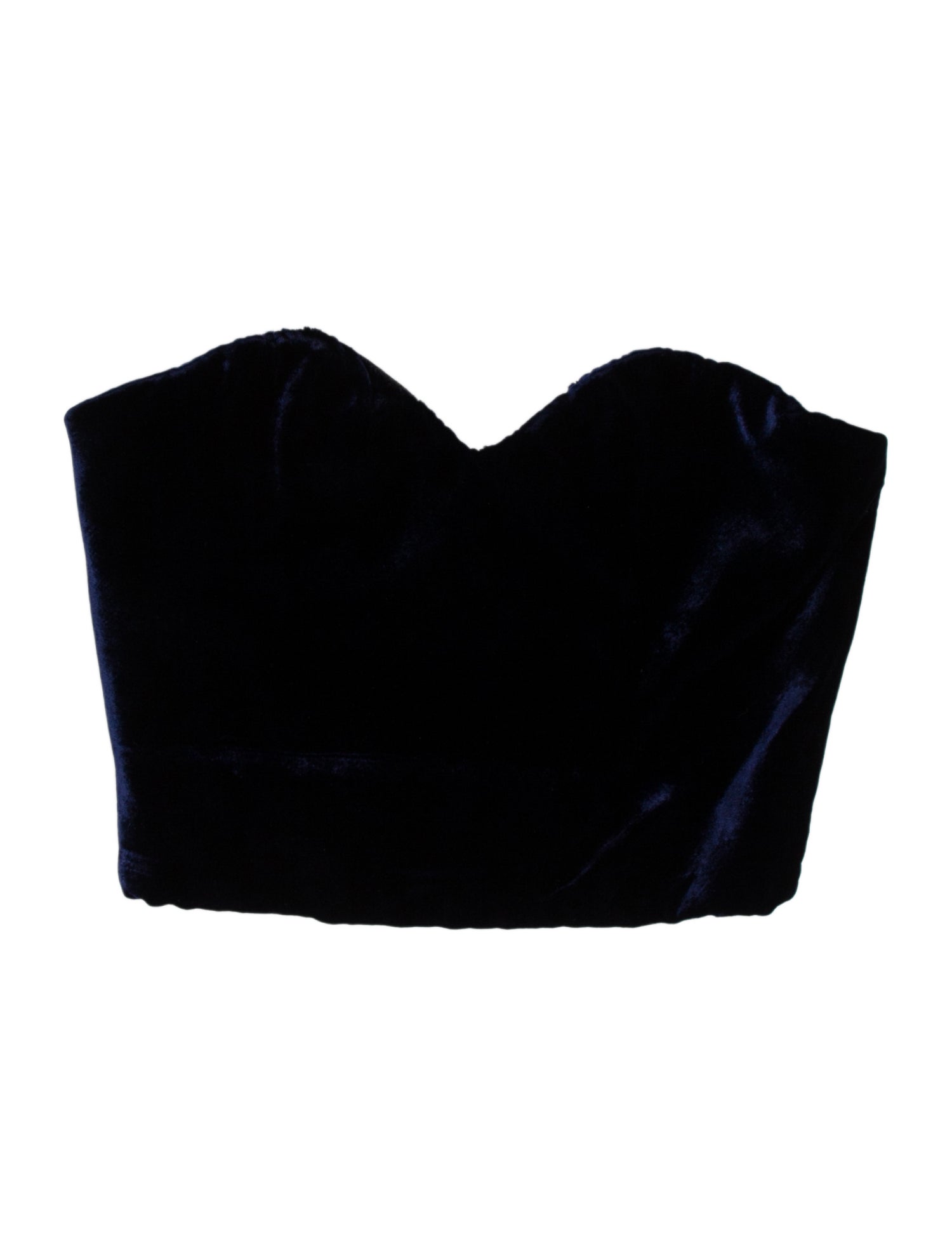 Johanna Ortiz Strapless Crop Top