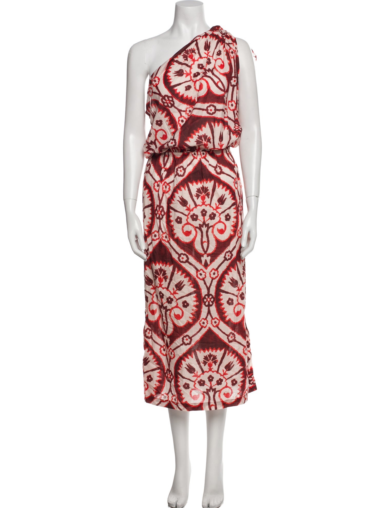 Johanna Ortiz Printed Long Dress