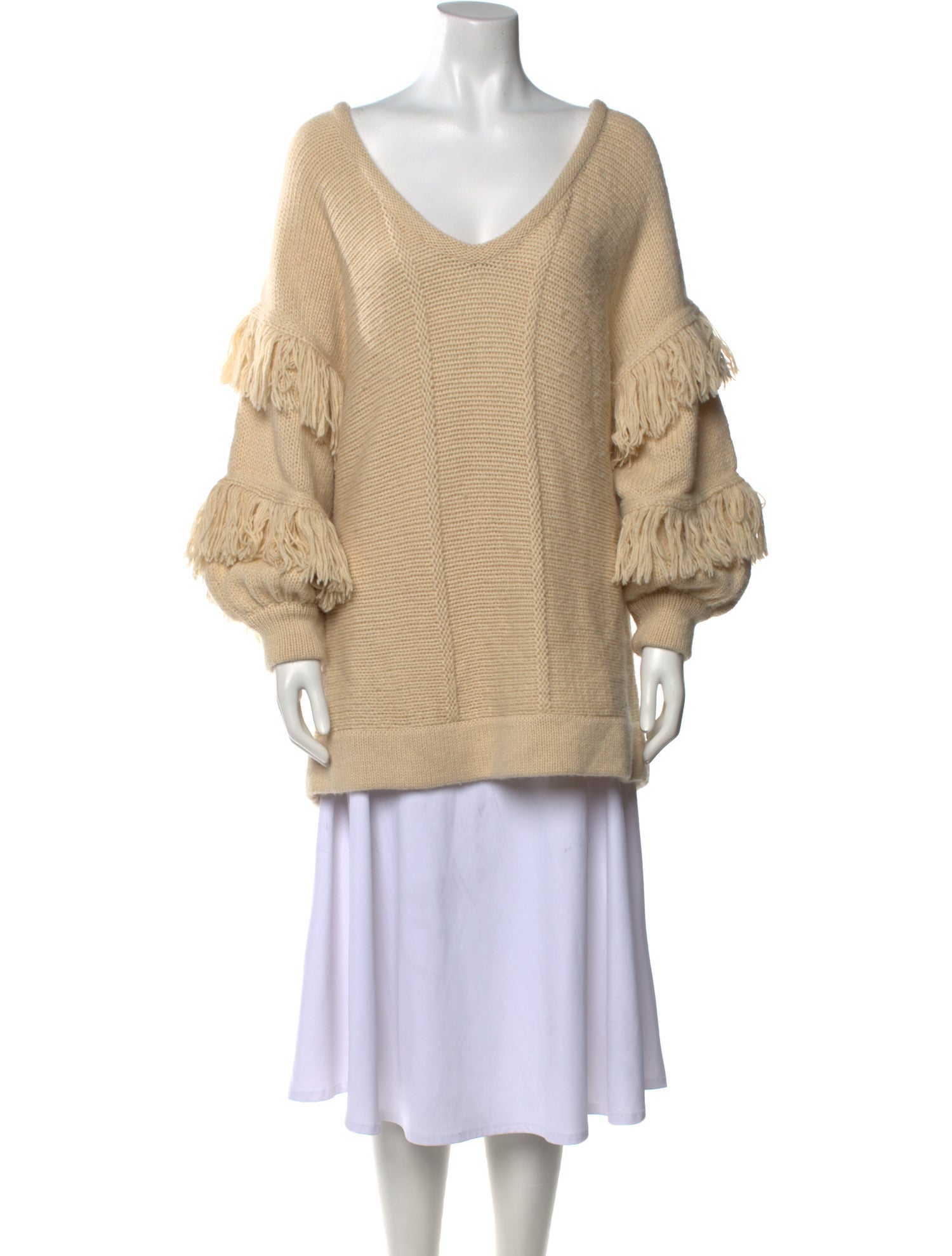 Johanna Ortiz Scoop Neck Sweater