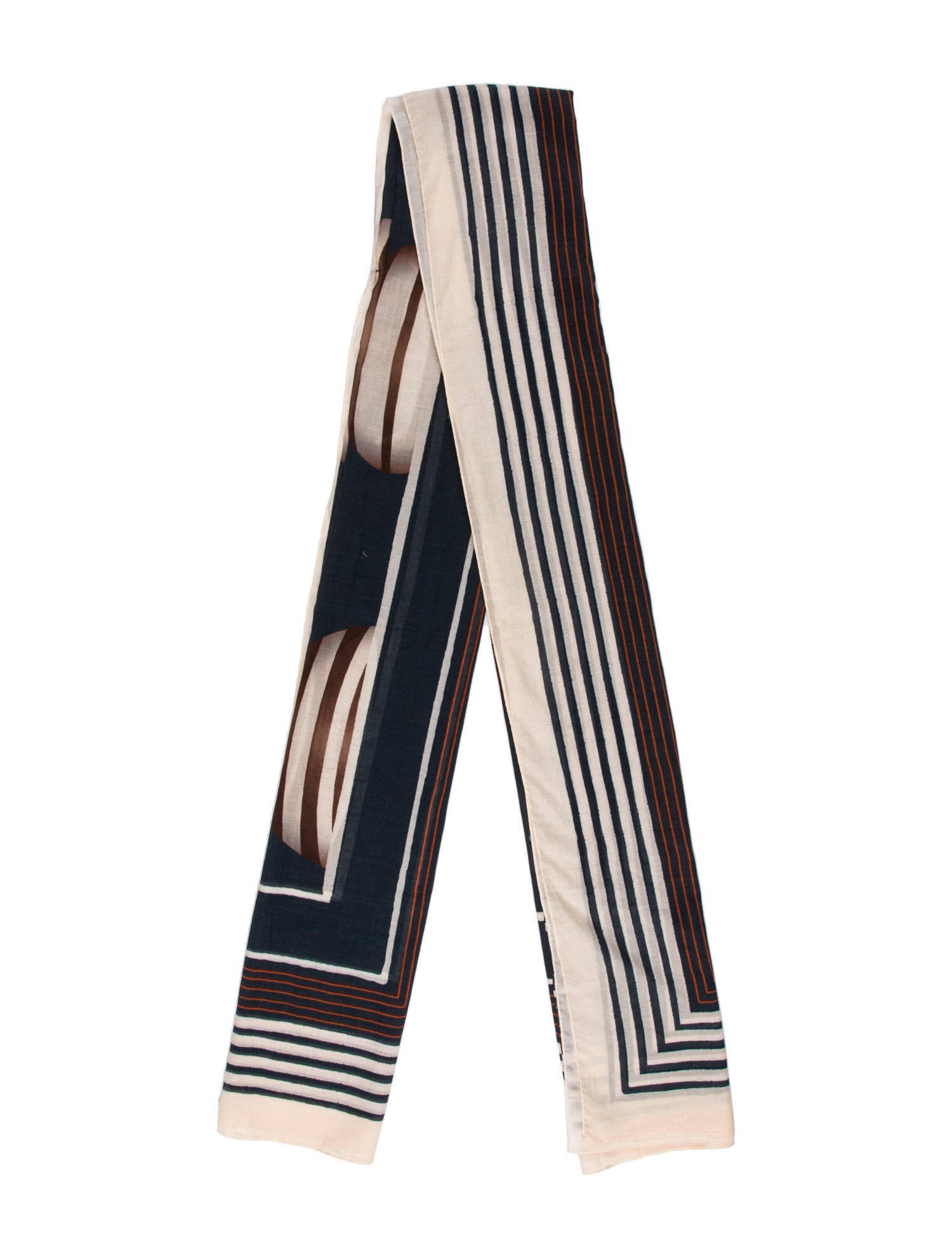 Johanna Ortiz Striped Scarf