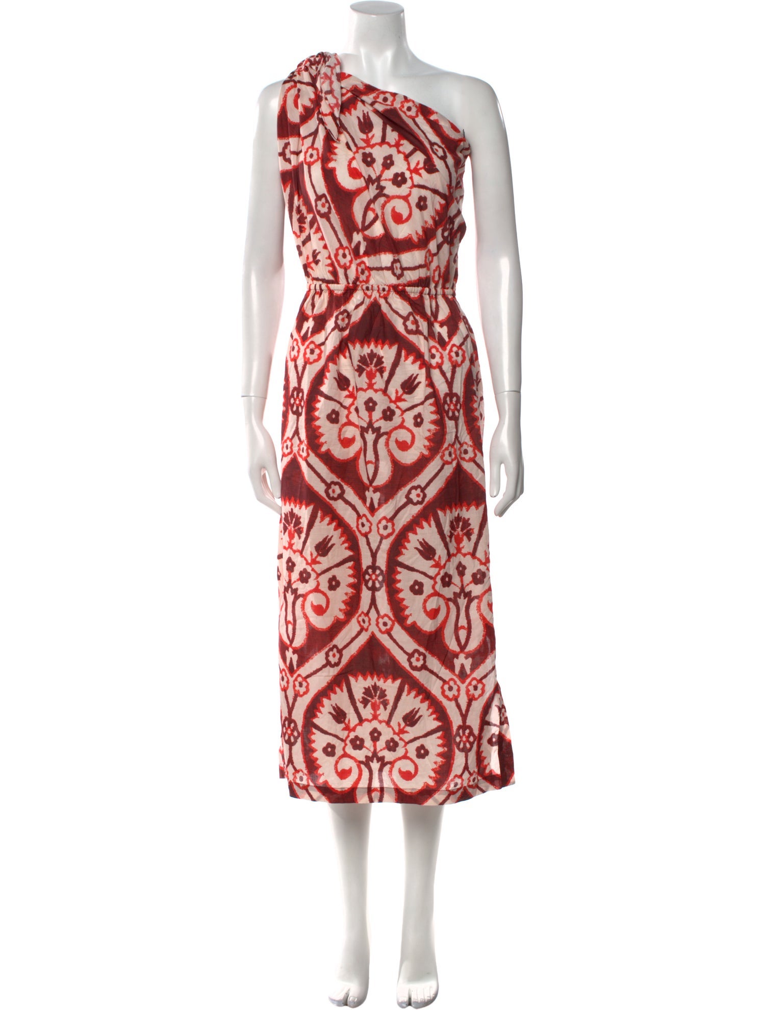 Johanna Ortiz Printed Long Dress