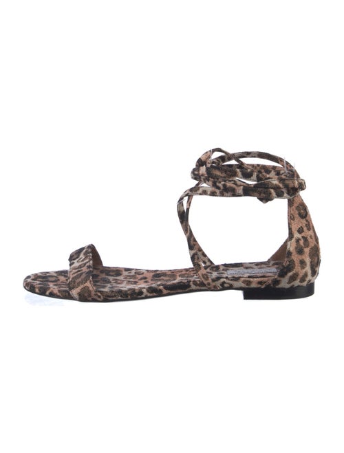 Johanna Ortiz Animal Print Flats