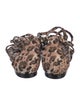 Johanna Ortiz Animal Print Flats