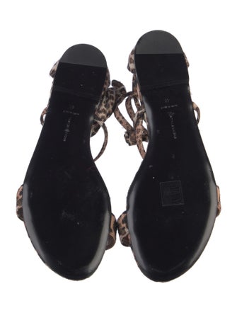 Johanna Ortiz Animal Print Flats