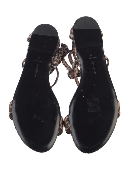 Johanna Ortiz Animal Print Flats