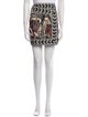 Johanna Ortiz Printed Mini Skirt